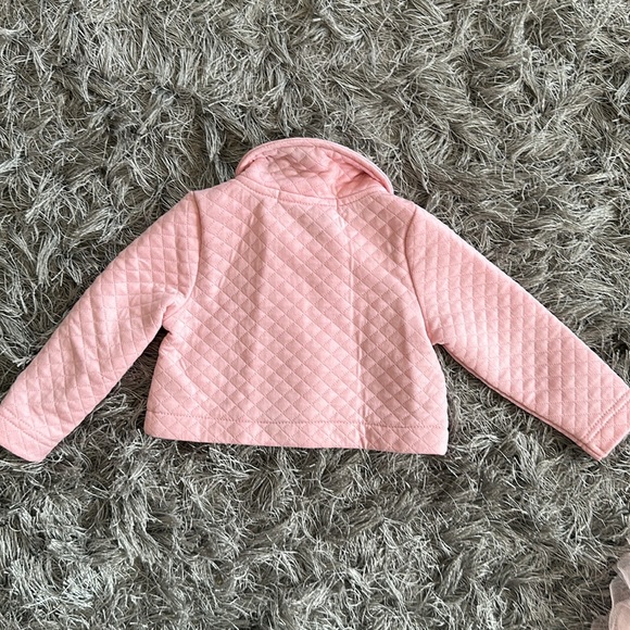 2pc Set Baby Girl Dress And Pink Blazer - Picture 4 of 7